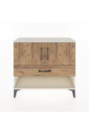 Arges Şifonyer 2 Raflı Tek Çekmeceli 2 Kapaklı 88x30x80 - S03M039V3A