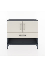 Arges Şifonyer 2 Raflı Tek Çekmeceli 2 Kapaklı 88x30x80 - S03M039V4A