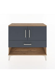 Arges Şifonyer 2 Raflı Tek Çekmeceli 2 Kapaklı 88x30x80 - S03M039V8A