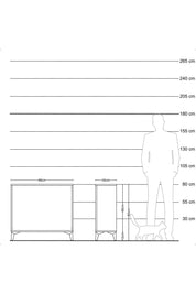 Arges Şifonyer 88x30x80 - S03M041V6A