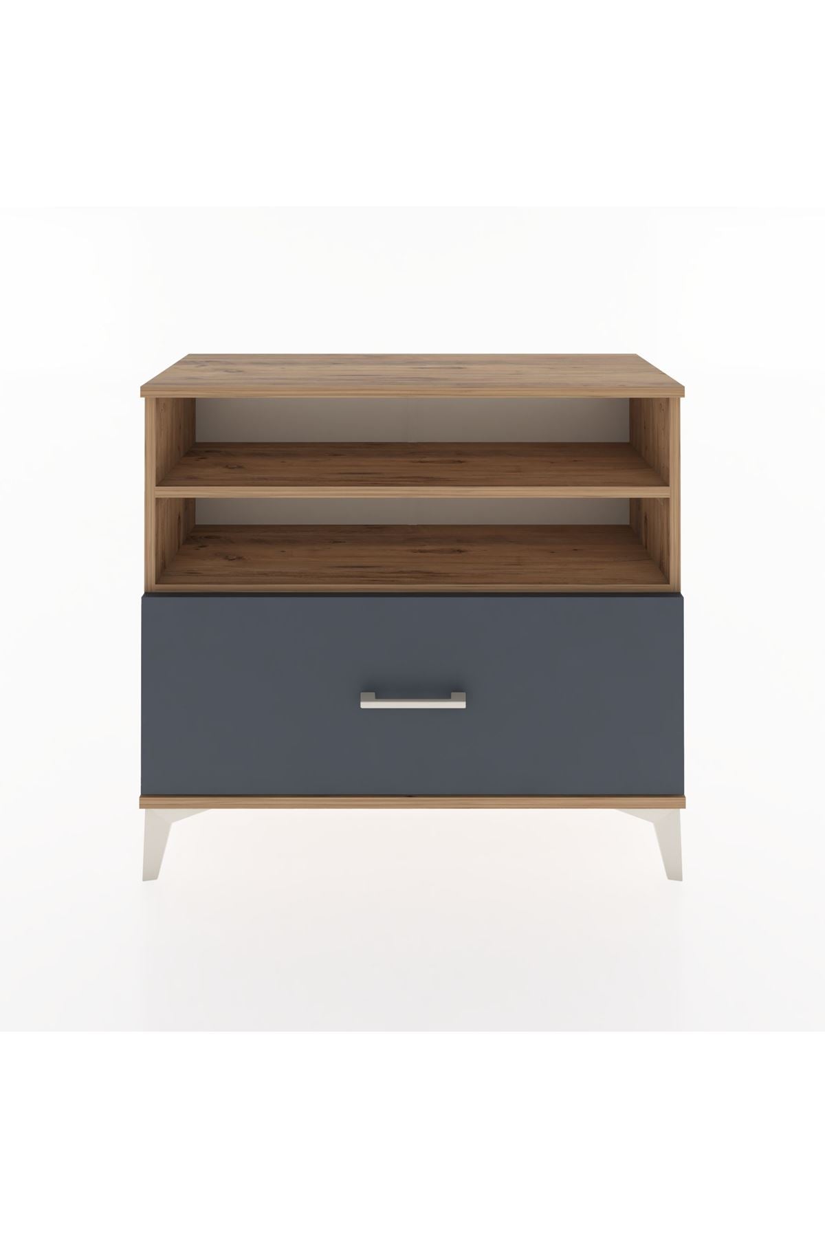 Arges Şifonyer 2 Raflı Tek Çekmeceli 88x30x80 - S03M013V8A
