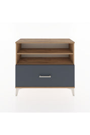 Arges Şifonyer 2 Raflı Tek Çekmeceli 88x30x80 - S03M013V8A