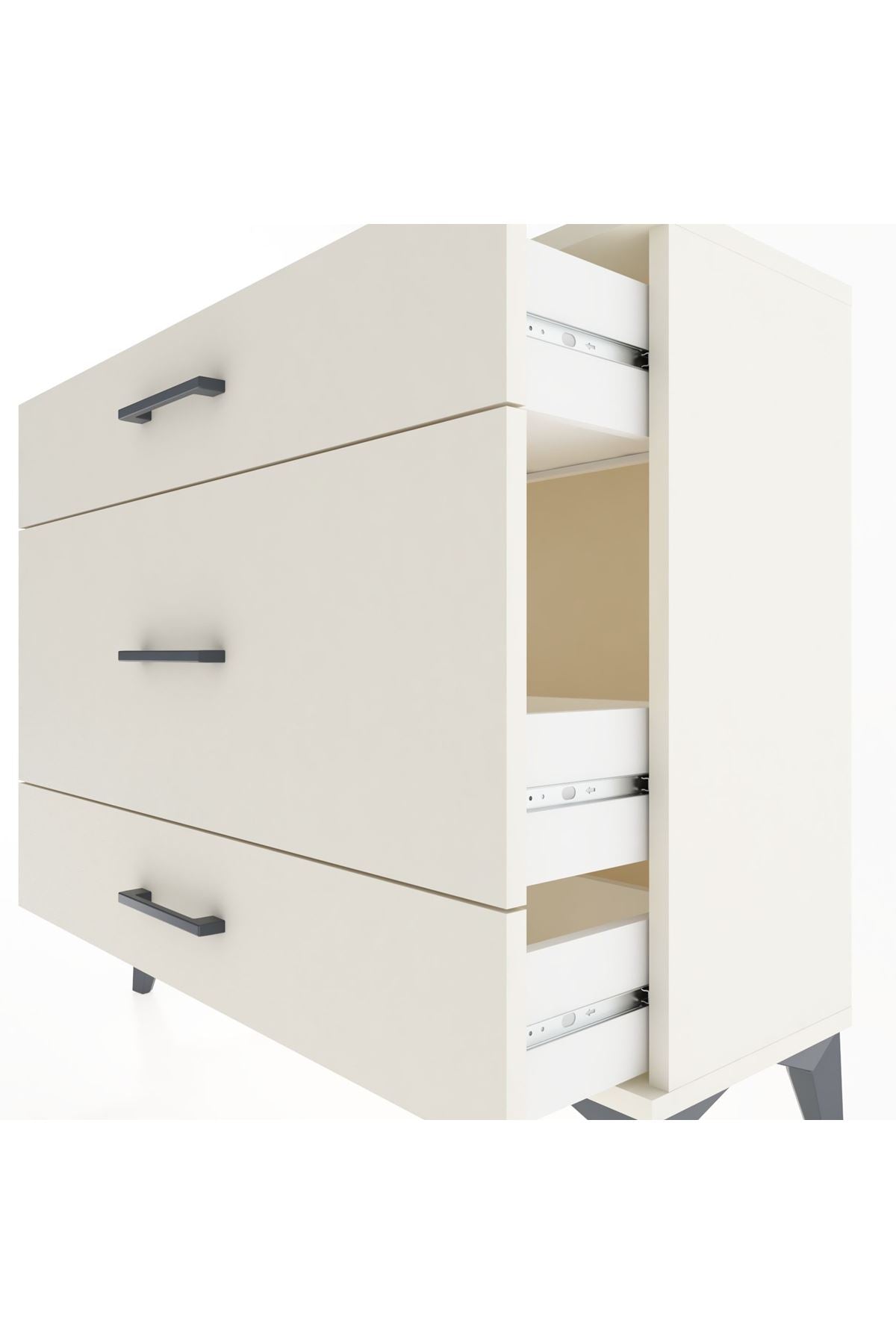 Arges Şifonyer 3 Çekmeceli 88x30x80 - S03M014V1A