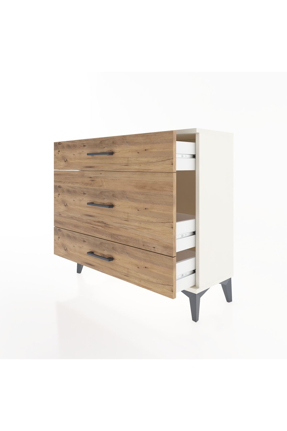 Arges Şifonyer 3 Çekmeceli 88x30x80 - S03M014V3A