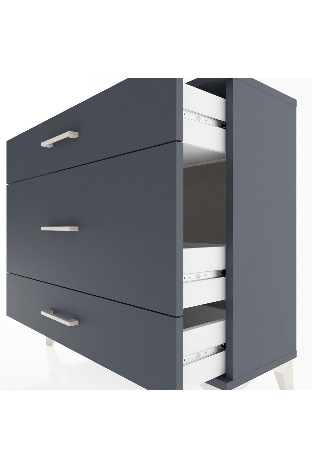 Arges Şifonyer 3 Çekmeceli 88x30x80 - S03M014V5A