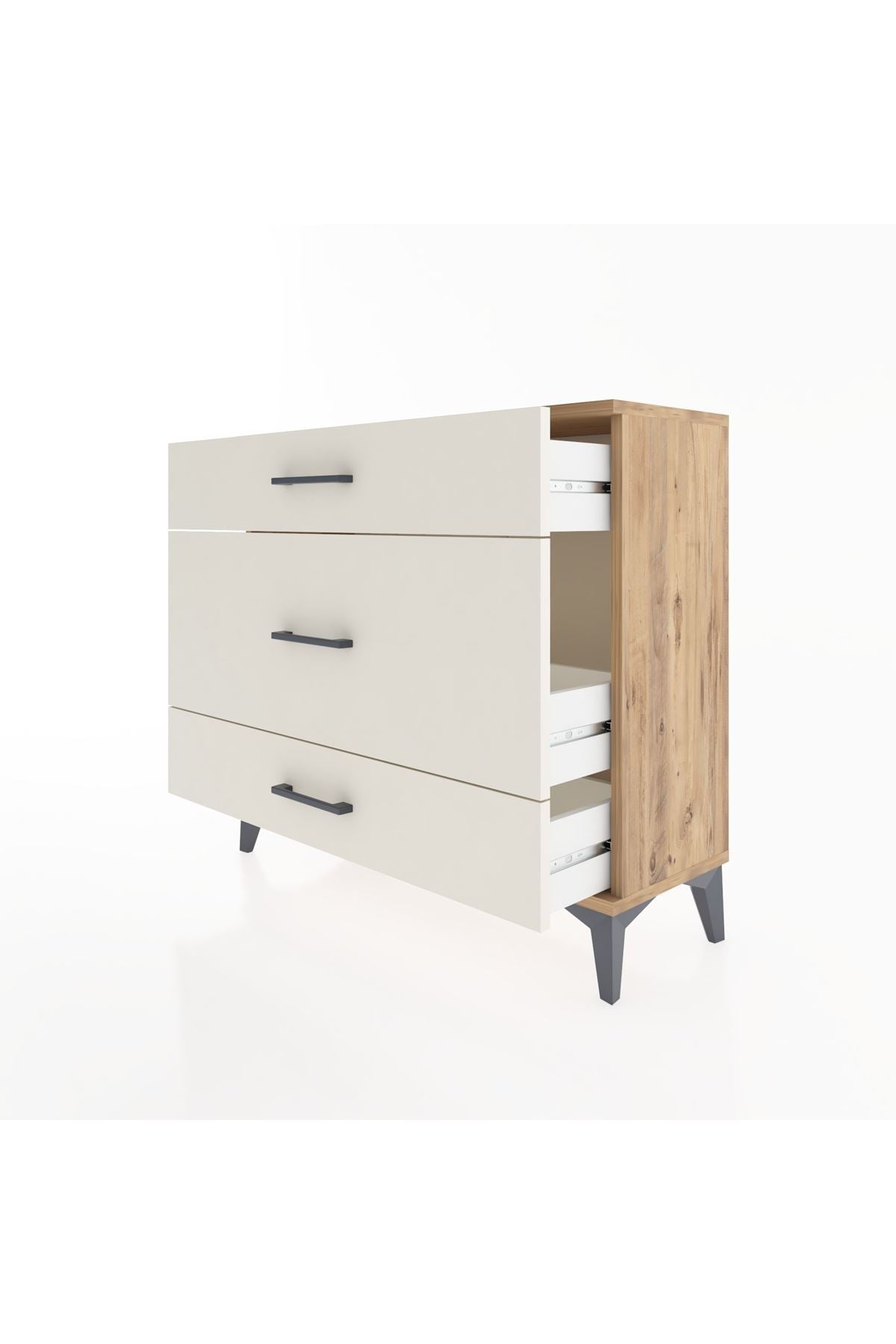 Arges Şifonyer 3 Çekmeceli 88x30x80 - S03M014V7A