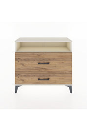 Arges Şifonyer Tek Raflı 2 Çekmeceli 88x30x80 - S03M015V3A