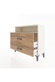 Arges Şifonyer Tek Raflı 2 Çekmeceli 88x30x80 - S03M015V3A