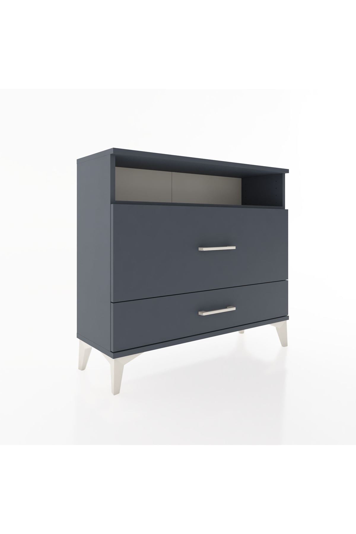 Arges Şifonyer Tek Raflı 2 Çekmeceli 88x30x80 - S03M015V5A