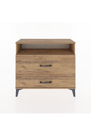 Arges Şifonyer Tek Raflı 2 Çekmeceli 88x30x80 - S03M015V9A
