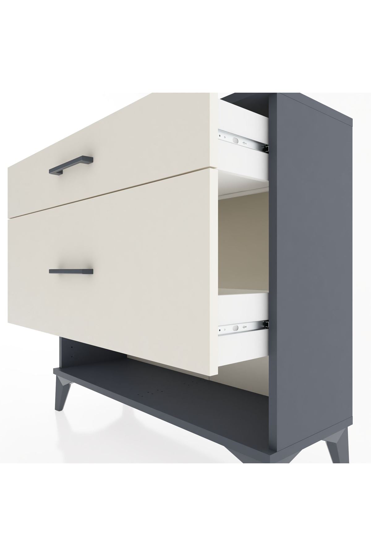 Arges Şifonyer 2 Çekmeceli 88x30x80 - S03M016V4A