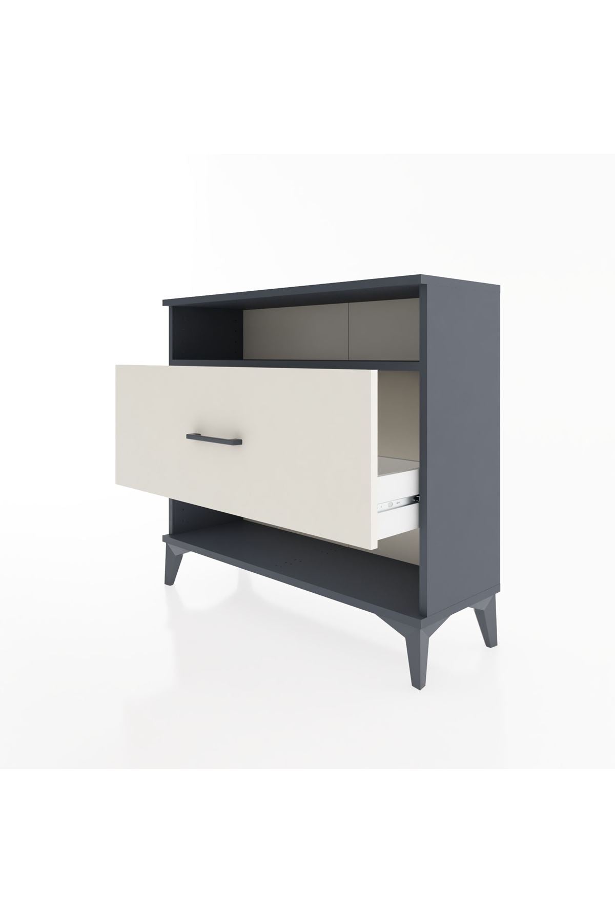 Arges Şifonyer Tek Raflı Tek Çekmeceli 88x30x80 - S03M017V4A