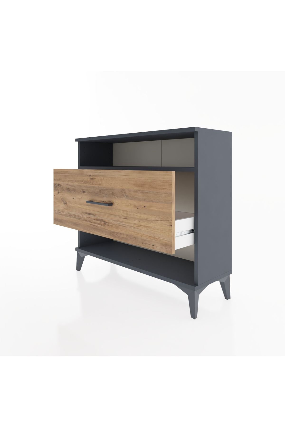 Arges Şifonyer Tek Raflı Tek Çekmeceli 88x30x80 - S03M017V6A