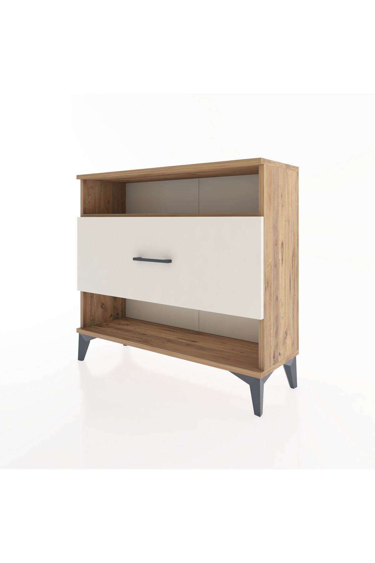 Arges Şifonyer Tek Raflı Tek Çekmeceli 88x30x80 - S03M017V7A