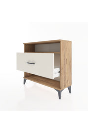 Arges Şifonyer Tek Raflı Tek Çekmeceli 88x30x80 - S03M017V7A