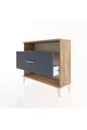 Arges Şifonyer Tek Raflı Tek Çekmeceli 88x30x80 - S03M017V8A