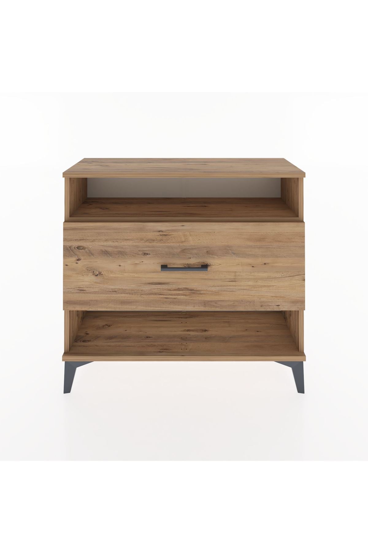 Arges Şifonyer Tek Raflı Tek Çekmeceli 88x30x80 - S03M017V9A