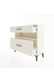 Arges Şifonyer Tek Raflı 2 Çekmeceli 88x30x80 - S03M018V1A