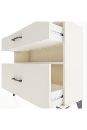 Arges Şifonyer Tek Raflı 2 Çekmeceli 88x30x80 - S03M018V1A