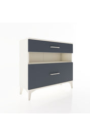 Arges Şifonyer Tek Raflı 2 Çekmeceli 88x30x80 - S03M018V2A