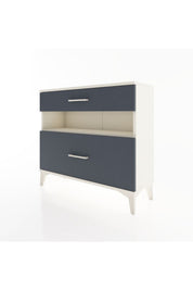 Arges Şifonyer Tek Raflı 2 Çekmeceli 88x30x80 - S03M018V2A