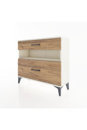 Arges Şifonyer Tek Raflı 2 Çekmeceli 88x30x80 - S03M018V3A