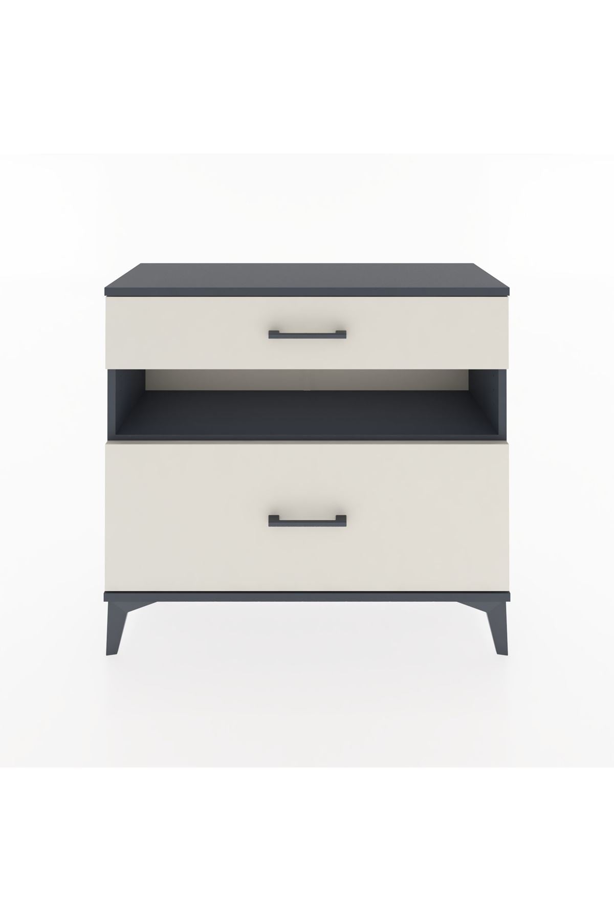 Arges Şifonyer Tek Raflı 2 Çekmeceli 88x30x80 - S03M018V4A