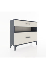 Arges Şifonyer Tek Raflı 2 Çekmeceli 88x30x80 - S03M018V4A