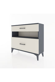 Arges Şifonyer Tek Raflı 2 Çekmeceli 88x30x80 - S03M018V4A
