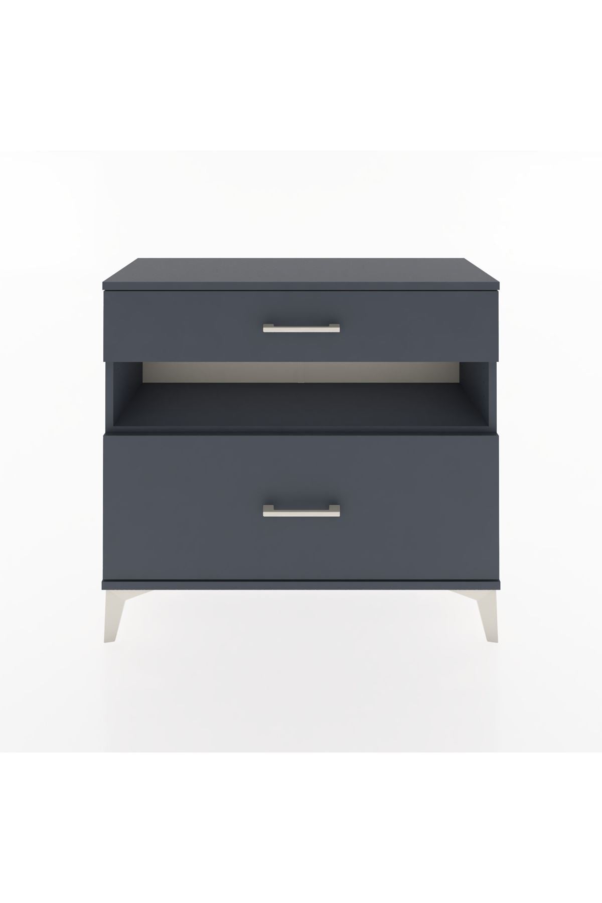 Arges Şifonyer Tek Raflı 2 Çekmeceli 88x30x80 - S03M018V5A
