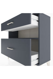 Arges Şifonyer Tek Raflı 2 Çekmeceli 88x30x80 - S03M018V5A