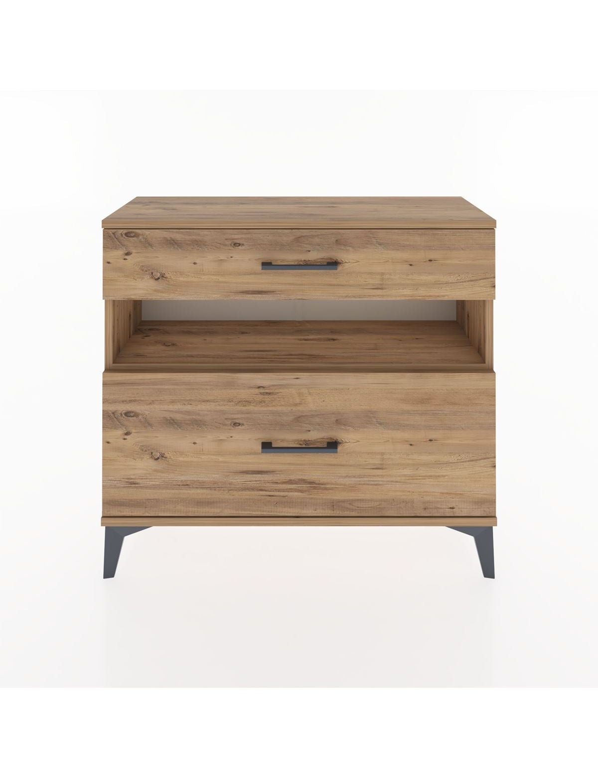 Arges Şifonyer Tek Raflı 2 Çekmeceli 88x30x80 - S03M018V9A
