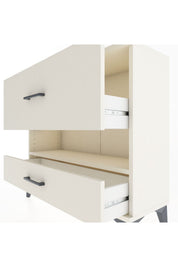 Arges Şifonyer Tek Raflı 2 Çekmeceli 88x30x80 - S03M019V1A