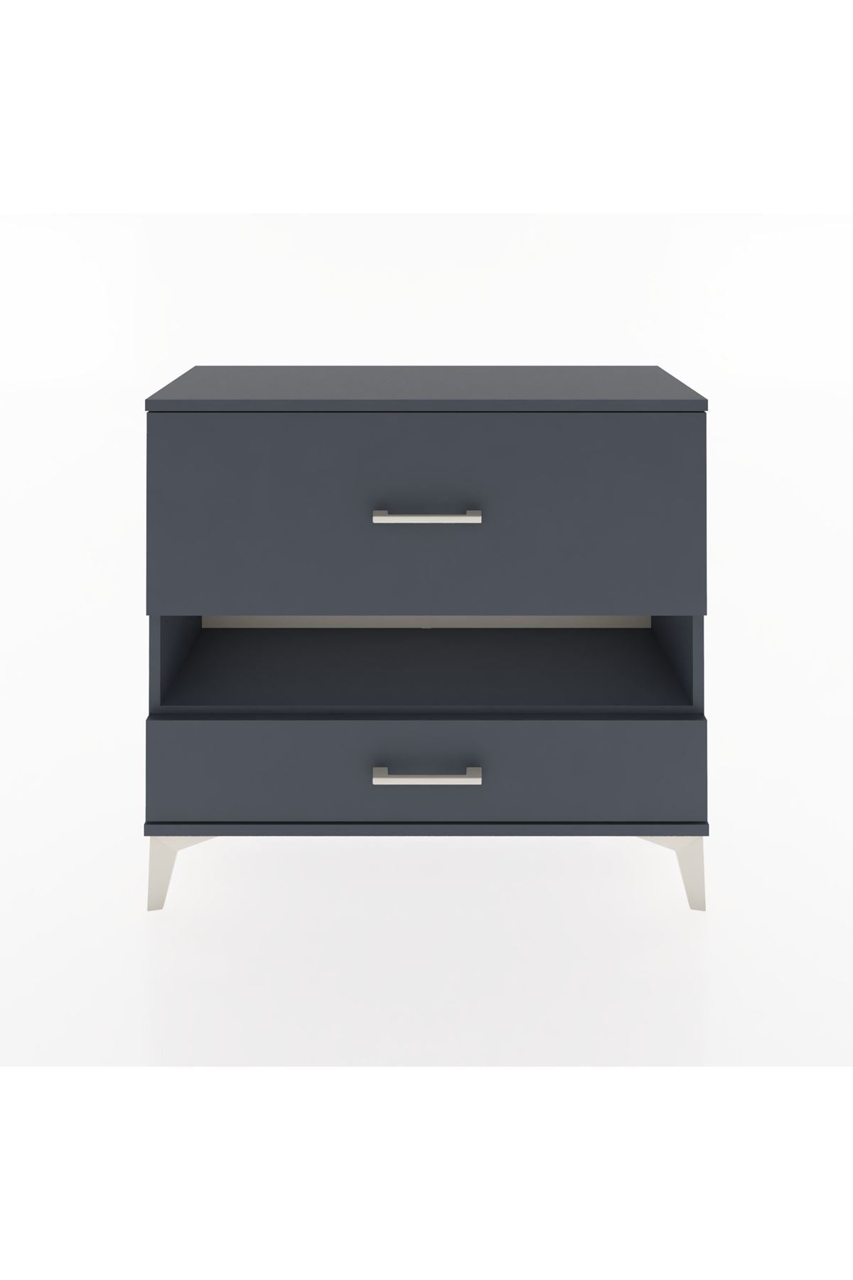 Arges Şifonyer Tek Raflı 2 Çekmeceli 88x30x80 - S03M019V5A