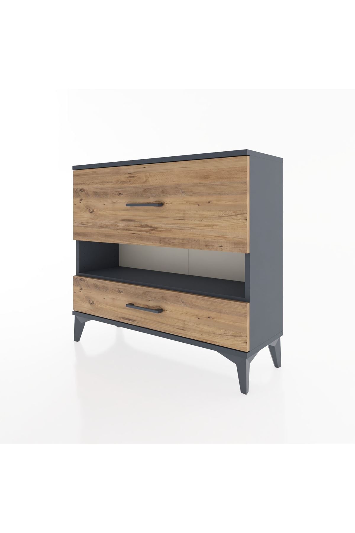 Arges Şifonyer Tek Raflı 2 Çekmeceli 88x30x80 - S03M019V6A
