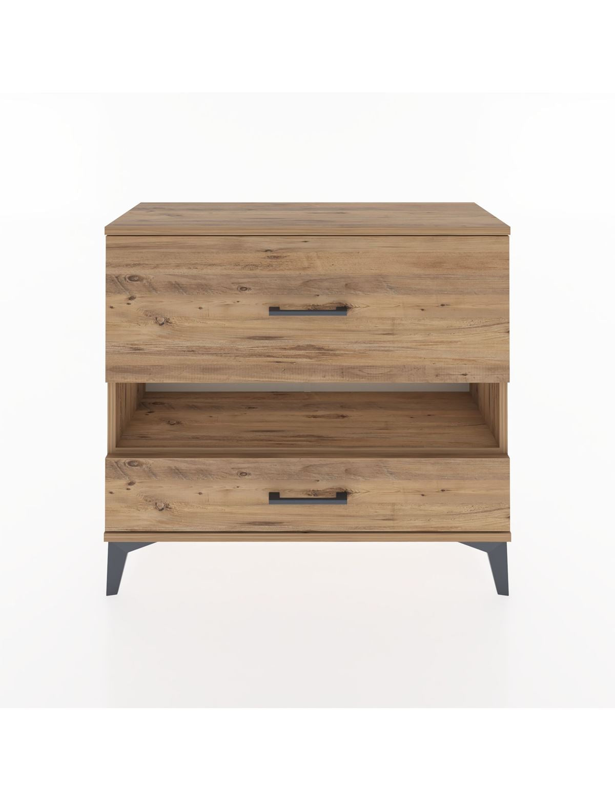 Arges Şifonyer Tek Raflı 2 Çekmeceli 88x30x80 - S03M019V9A