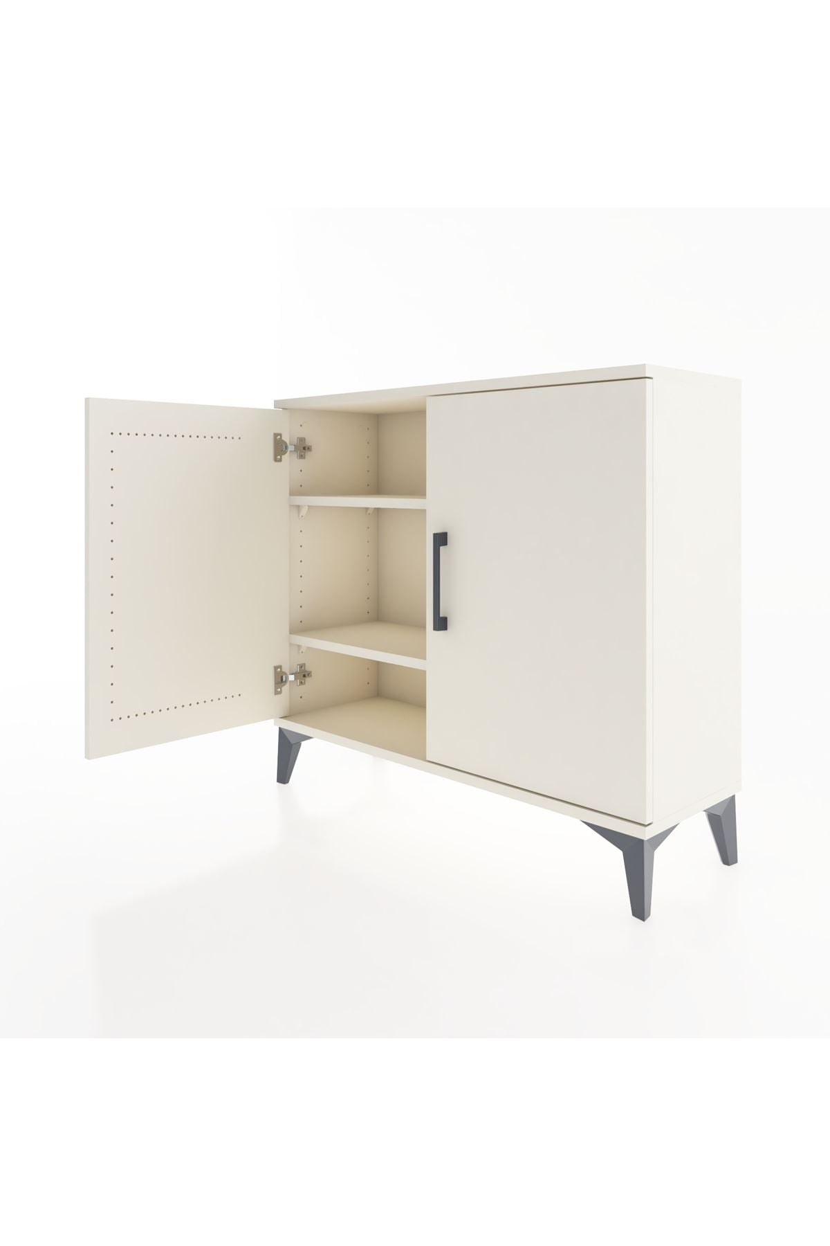 Arges Şifonyer 2 Raflı 2 Kapaklı 88x30x80 - S03M020V1A