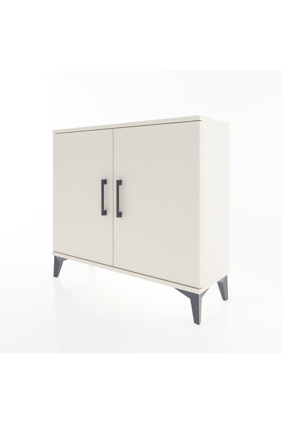 Arges Şifonyer 2 Raflı 2 Kapaklı 88x30x80 - S03M020V1A