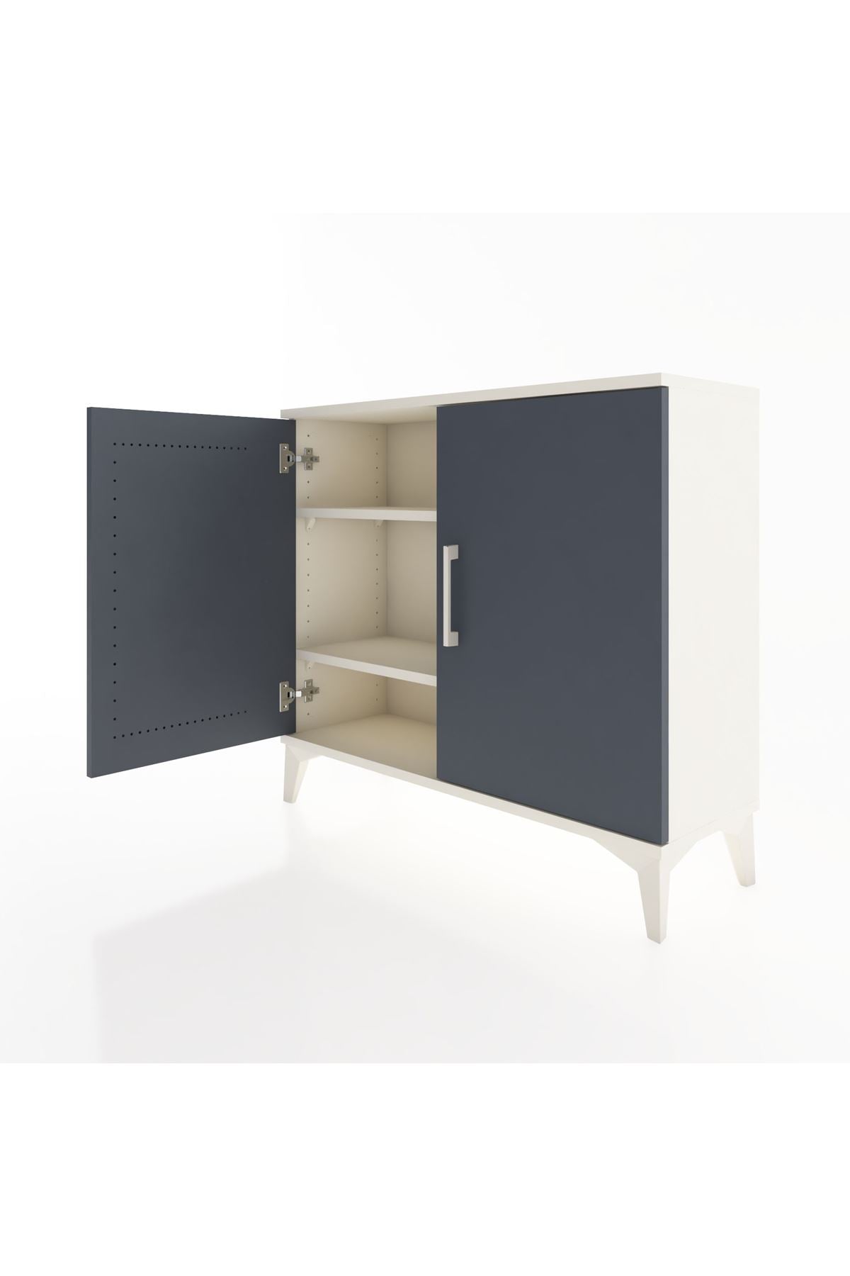 Arges Şifonyer 2 Raflı 2 Kapaklı 88x30x80 - S03M020V2A