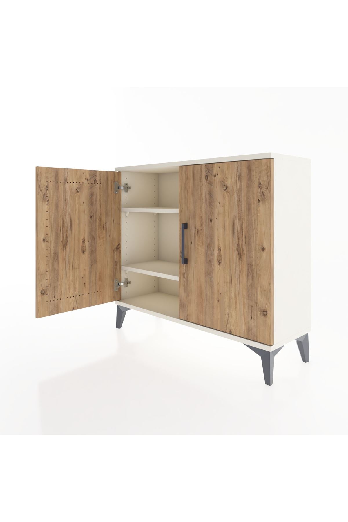 Arges Şifonyer 2 Raflı 2 Kapaklı 88x30x80 - S03M020V3A