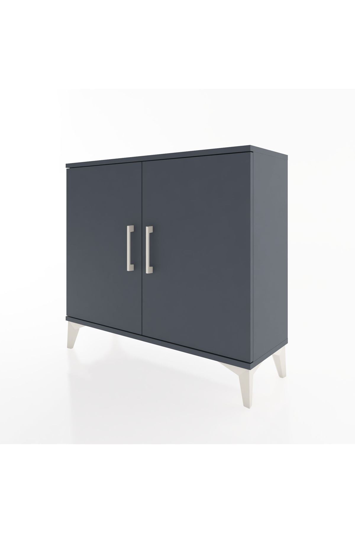 Arges Şifonyer 2 Raflı 2 Kapaklı 88x30x80 - S03M020V5A