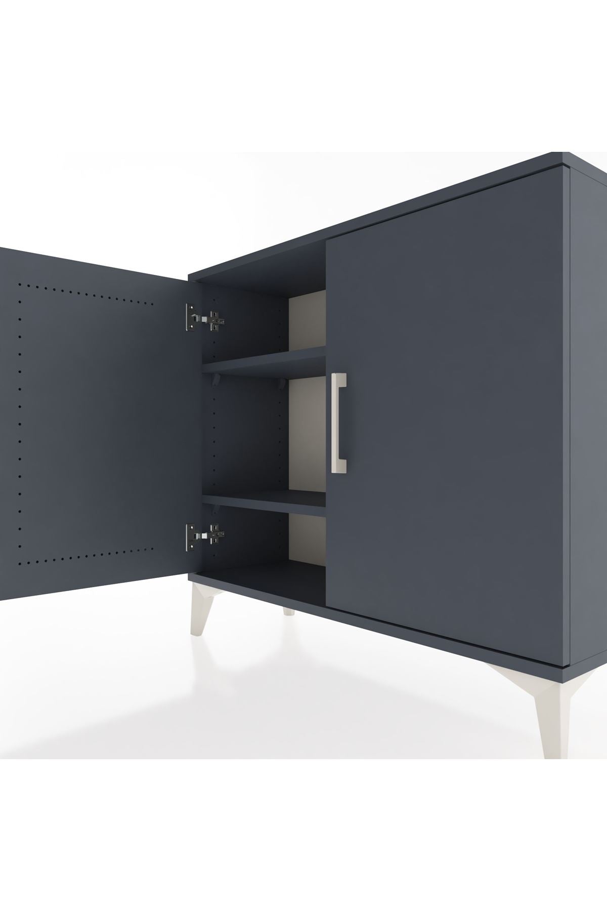 Arges Şifonyer 2 Raflı 2 Kapaklı 88x30x80 - S03M020V5A
