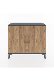 Arges Şifonyer 2 Raflı 2 Kapaklı 88x30x80 - S03M020V6A