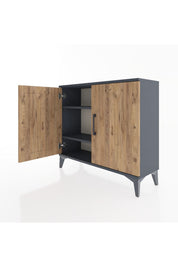 Arges Şifonyer 2 Raflı 2 Kapaklı 88x30x80 - S03M020V6A