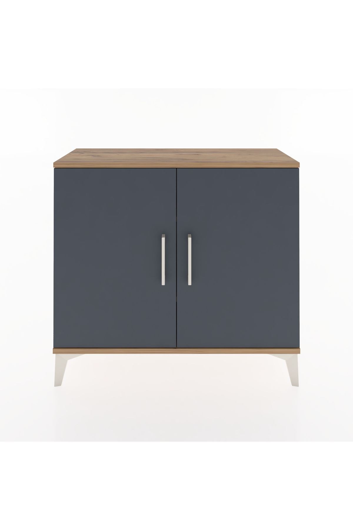Arges Şifonyer 2 Raflı 2 Kapaklı 88x30x80 - S03M020V8A