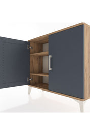 Arges Şifonyer 2 Raflı 2 Kapaklı 88x30x80 - S03M020V8A