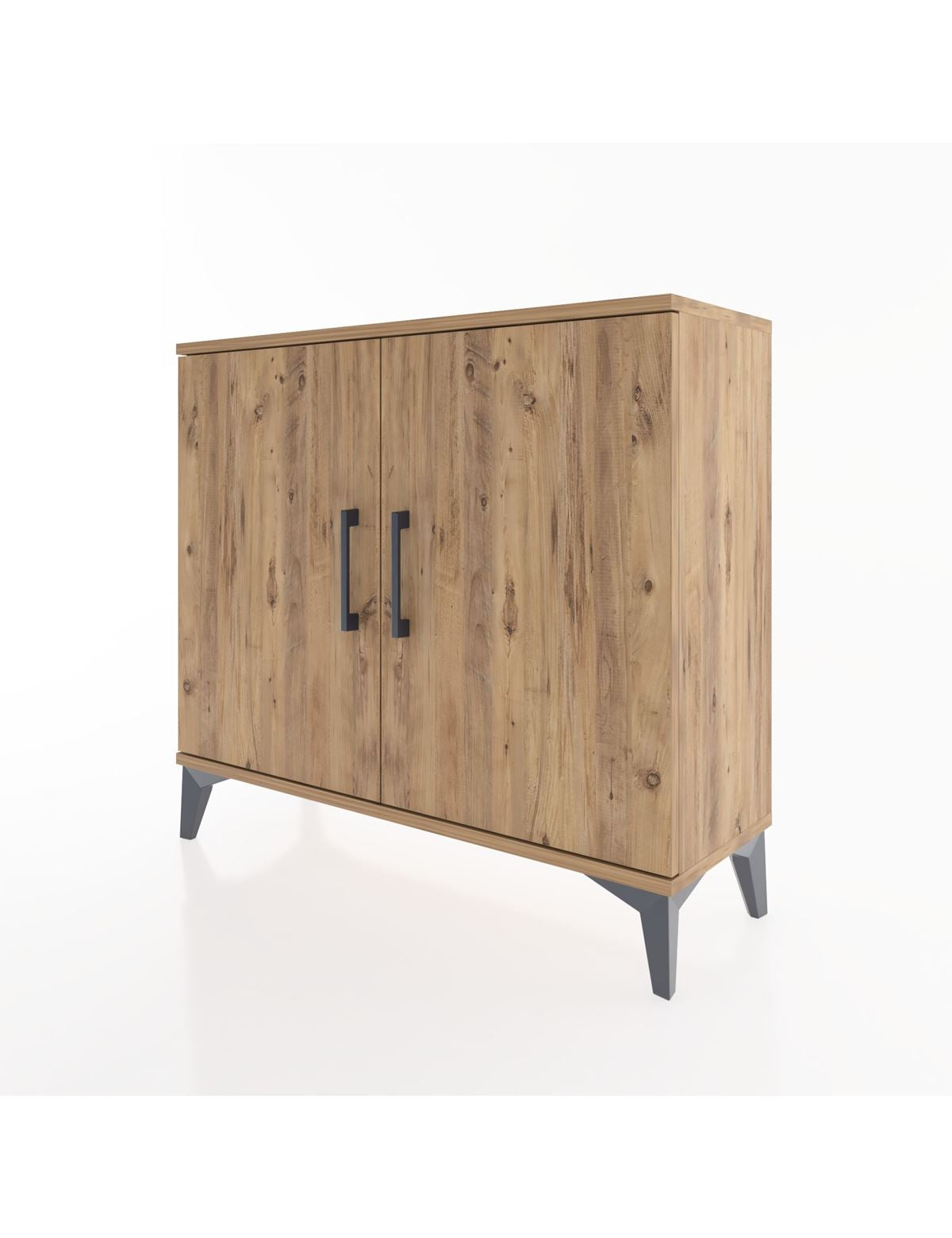 Arges Şifonyer 2 Raflı 2 Kapaklı 88x30x80 - S03M020V9A