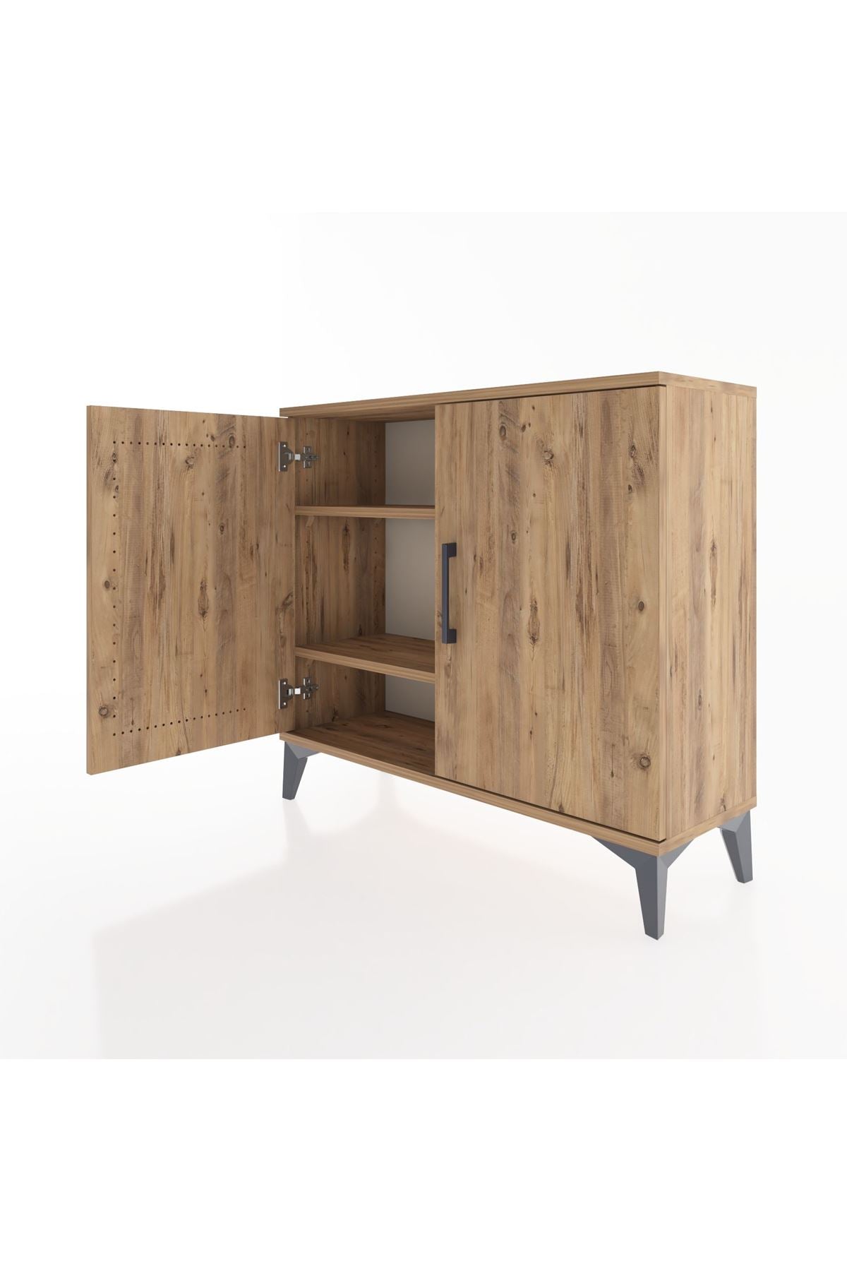 Arges Şifonyer 2 Raflı 2 Kapaklı 88x30x80 - S03M020V9A