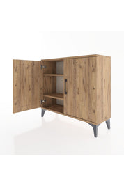 Arges Şifonyer 2 Raflı 2 Kapaklı 88x30x80 - S03M020V9A
