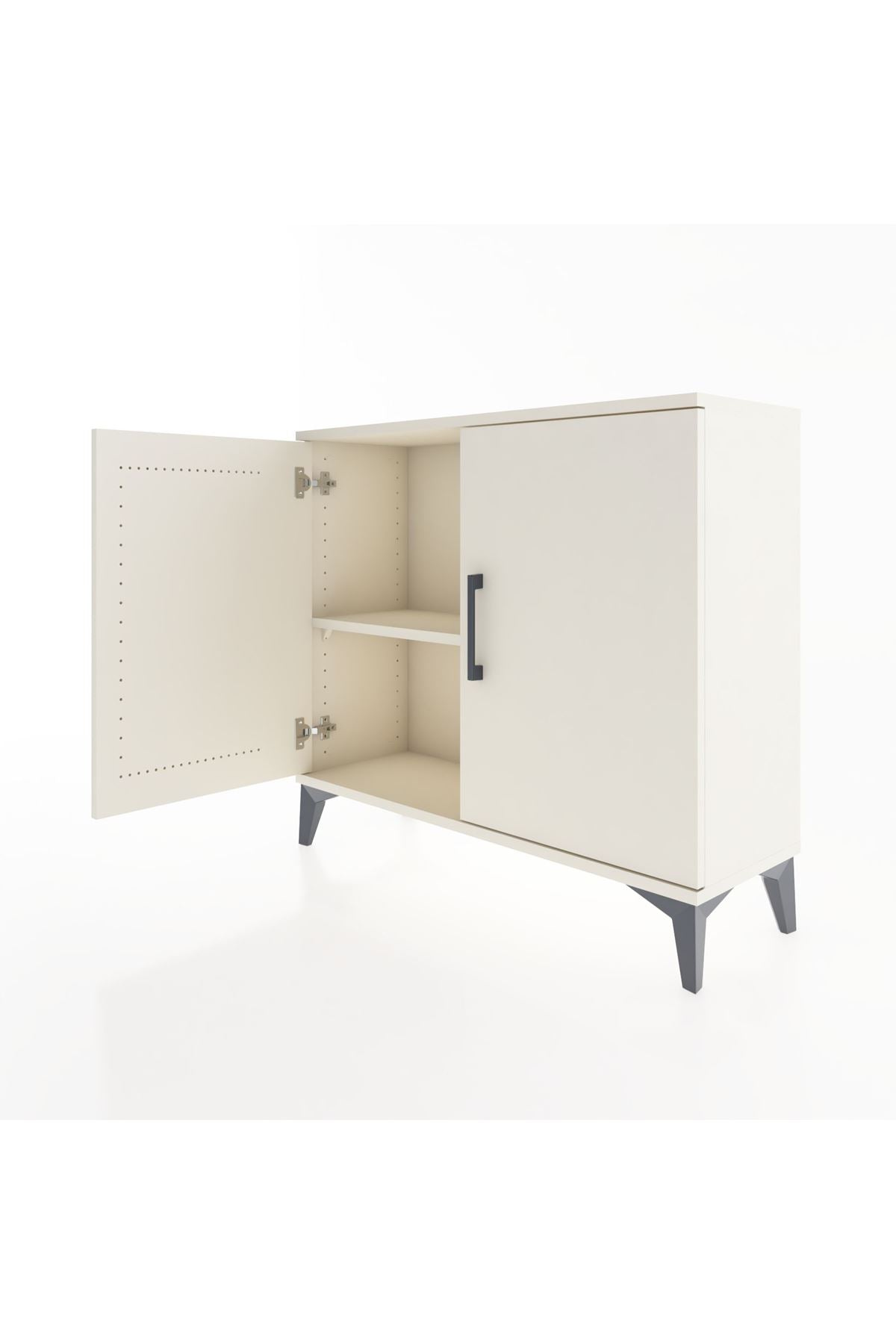 Arges Şifonyer Tek Raflı 2 Kapaklı 88x30x80 - S03M021V1A
